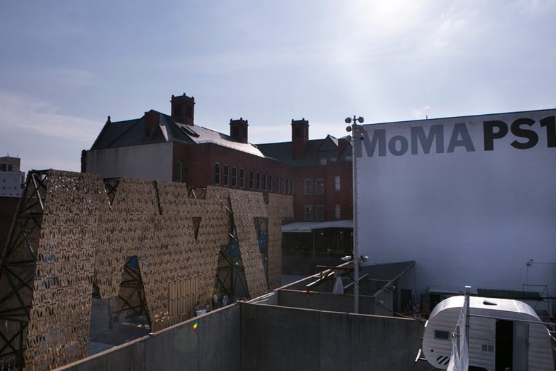 Illustration for article titled MoMA's New Playground Is Woven From the Bones of 3,000 Skateboards